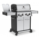 Broil King Baron™ S490 IR mit Infrarot Seitenbrenner, Edelstahl, Modell 2022er