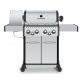 Broil King Baron™ S490 IR mit Infrarot Seitenbrenner, Edelstahl, Modell 2022er