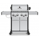 Broil King Baron™ S490 IR mit Infrarot Seitenbrenner, Edelstahl, Modell 2022er