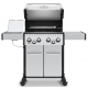 Broil King Baron™ S490 IR mit Infrarot Seitenbrenner, Edelstahl, Modell 2022er