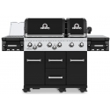 Broil King Imperial™ 690er, mit Infrarot Seitenbrenner, Schwarz