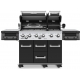 Broil King Imperial™ 690er IR, 2022er Modell, mit Infrarot Seitenbrenner, Schwarz