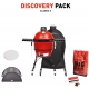 Kamado Joe ® - Classic II Red - Discovery Pack