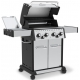 Broil King Baron™ S490 IR mit Infrarot Seitenbrenner, Edelstahl, Modell 2022er