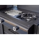 Outdoorchef Grillmodul HEAT X-245, Blazing- und Cookingzone